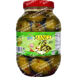 PK074-7 PICKLED WHOLE BABY MANGO WITH CHILI IN BRINE