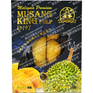 FP023-9 FROZEN MALAYSIA PREMIUM MUSANG KING DURIAN PULP D197